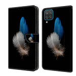 Custodia portafoglio in pelle per Samsung Galaxy A12