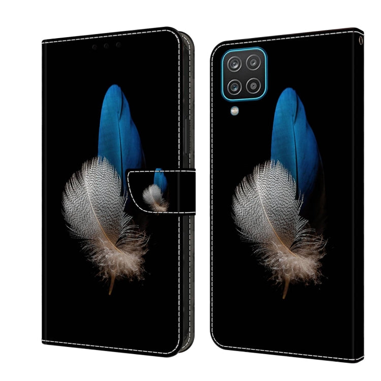 Custodia portafoglio in pelle per Samsung Galaxy A12