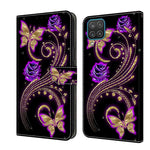 Custodia portafoglio in pelle per Samsung Galaxy A12