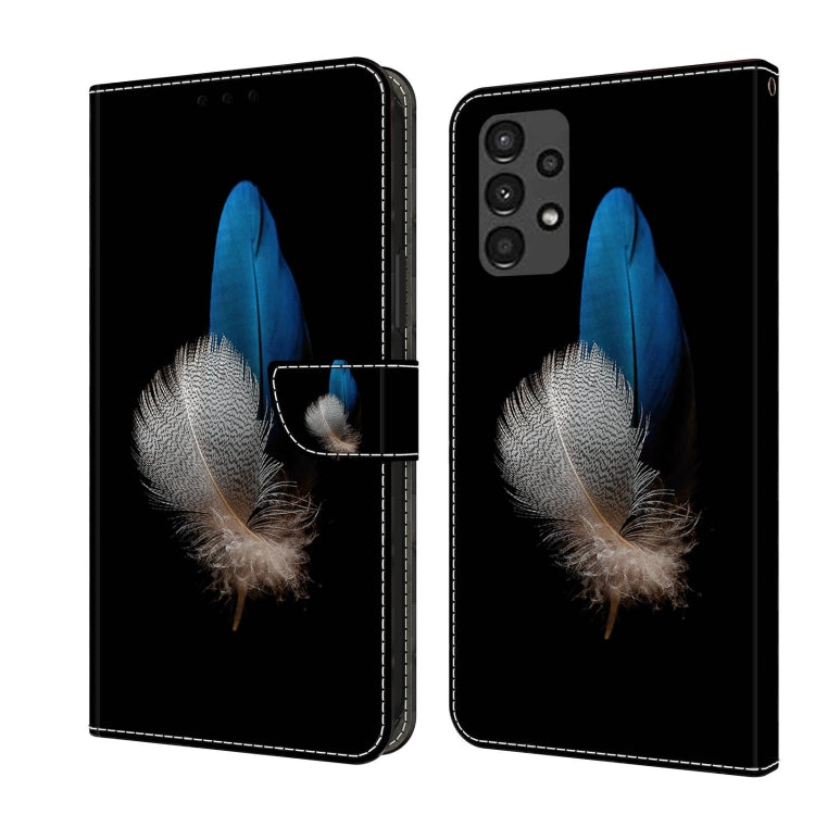 Custodia per telefono in pelle protettiva antiurto Crystal 3D, For Samsung Galaxy A13 4G / 5G / A04S