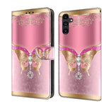Custodia portafoglio in pelle per Samsung Galaxy A14 4G e 5G