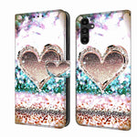 Custodia portafoglio in pelle per Samsung Galaxy A14 4G e 5G