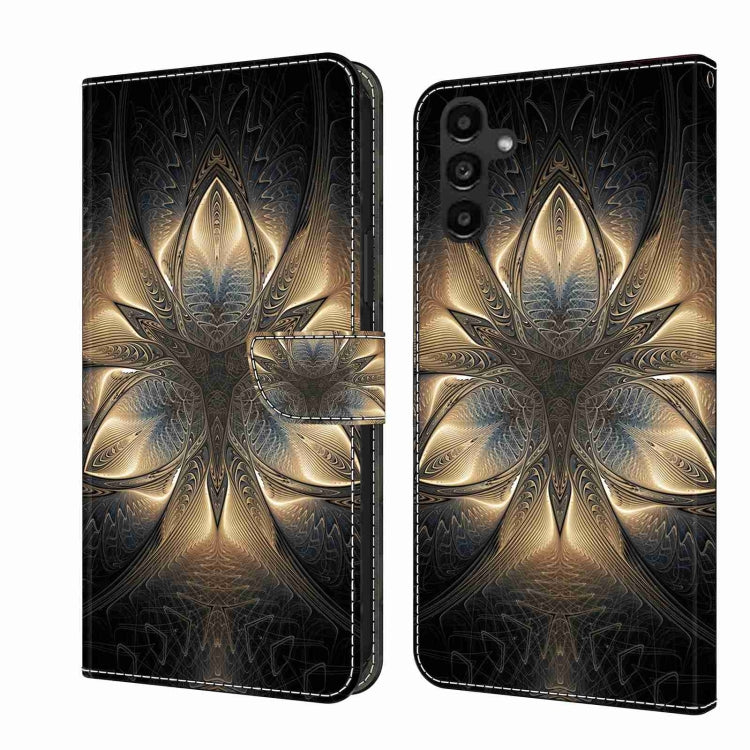 Custodia per telefono in pelle protettiva antiurto Crystal 3D, For Samsung Galaxy A14 4G / 5G