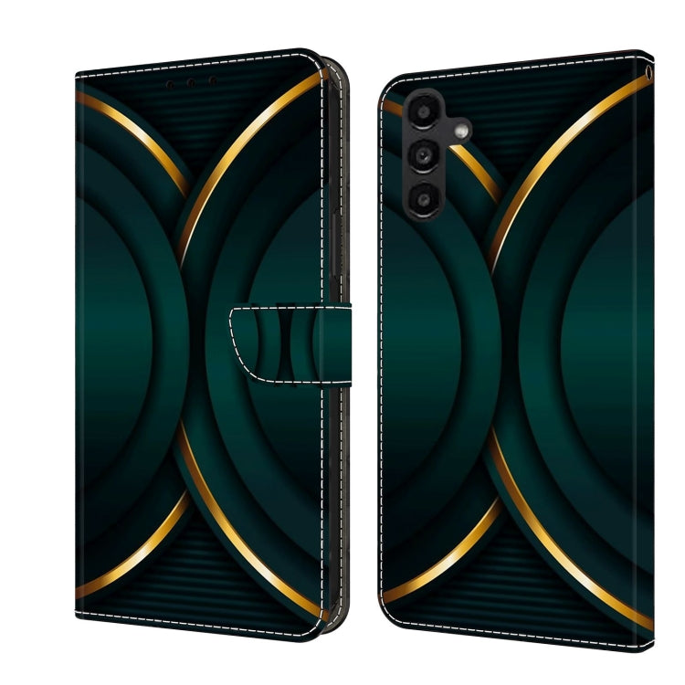 Custodia per telefono in pelle protettiva antiurto Crystal 3D, For Samsung Galaxy A14 4G / 5G