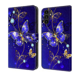 Custodia portafoglio in pelle per Samsung Galaxy A14 4G e 5G