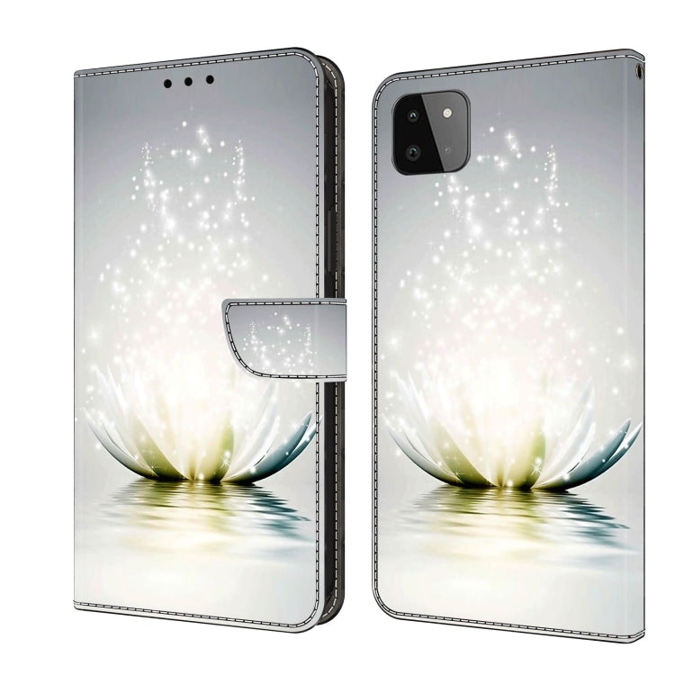 Custodia per telefono in pelle protettiva antiurto Crystal 3D, For Samsung Galaxy A22 5G