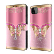Custodia portafoglio in pelle per Samsung Galaxy A22 5G