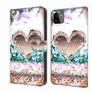 Custodia portafoglio in pelle per Samsung Galaxy A22 5G