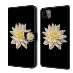 Custodia portafoglio in pelle per Samsung Galaxy A22 5G