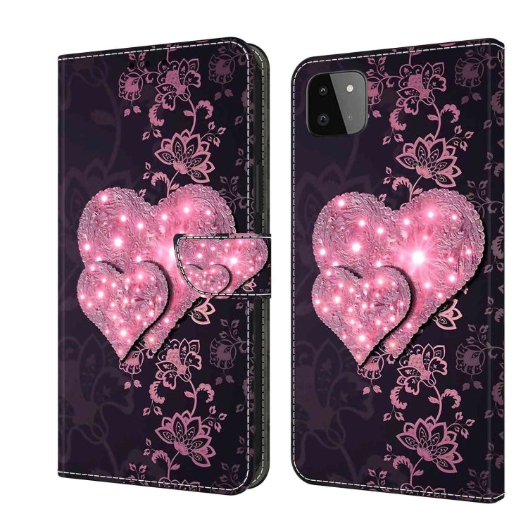 Custodia portafoglio in pelle per Samsung Galaxy A22 5G