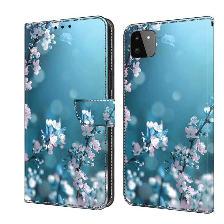 Custodia per telefono in pelle protettiva antiurto Crystal 3D, For Samsung Galaxy A22 5G