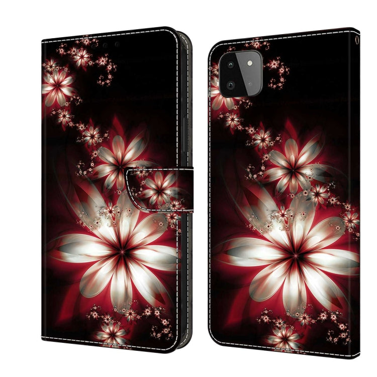 Custodia portafoglio in pelle per Samsung Galaxy A22 5G