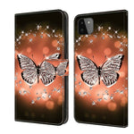 Custodia portafoglio in pelle per Samsung Galaxy A22 5G
