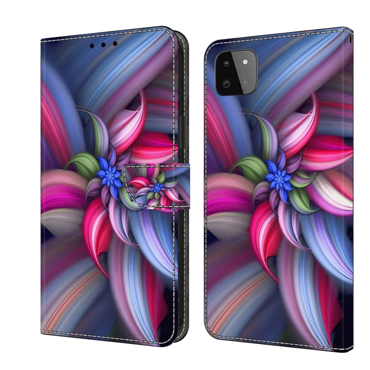 Custodia portafoglio in pelle per Samsung Galaxy A22 5G