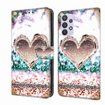 Custodia portafoglio in pelle per Samsung Galaxy A32 5G