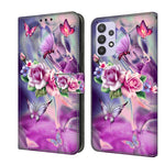 Custodia portafoglio in pelle per Samsung Galaxy A32 5G