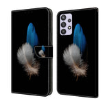 Custodia portafoglio in pelle per Samsung Galaxy A32 5G