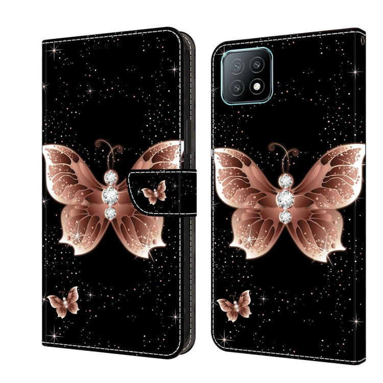 Custodia per telefono in pelle protettiva antiurto Crystal 3D, For Samsung Galaxy A53