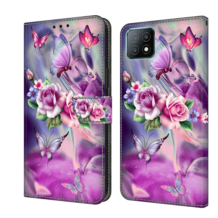 Custodia per telefono in pelle protettiva antiurto Crystal 3D, For Samsung Galaxy A53