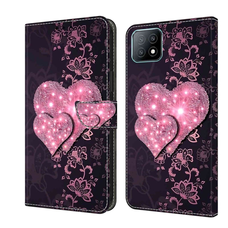 Custodia per telefono in pelle protettiva antiurto Crystal 3D, For Samsung Galaxy A53