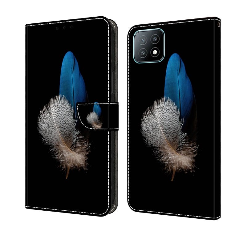 Custodia per telefono in pelle protettiva antiurto Crystal 3D, For Samsung Galaxy A53
