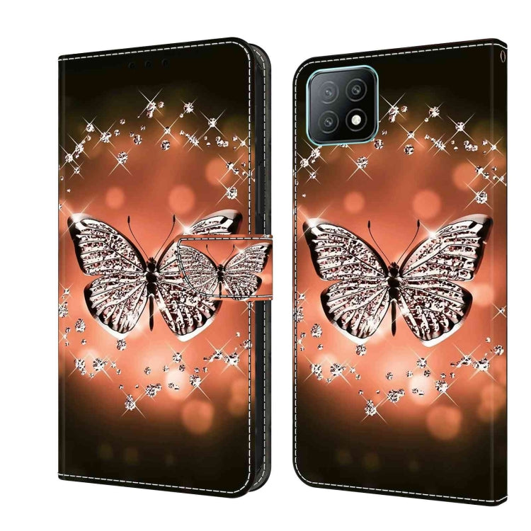 Custodia per telefono in pelle protettiva antiurto Crystal 3D, For Samsung Galaxy A53
