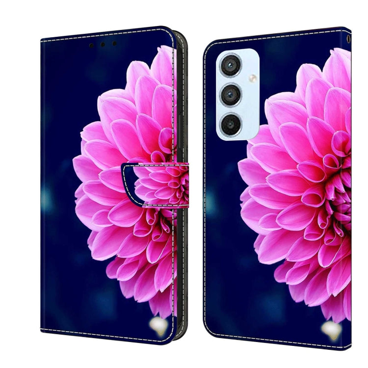 Custodia per telefono in pelle protettiva antiurto Crystal 3D, For Samsung Galaxy A54 5G