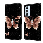 Custodia portafoglio in pelle TPU per Samsung Galaxy A54 5G