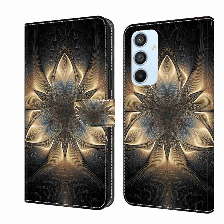 Custodia per telefono in pelle protettiva antiurto Crystal 3D, For Samsung Galaxy A54 5G