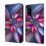 Custodia portafoglio in pelle per Samsung Galaxy S20 FE