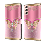 Custodia portafoglio in pelle TPU per Samsung Galaxy S21