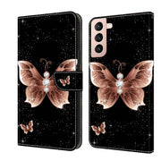 Custodia portafoglio in pelle TPU per Samsung Galaxy S21