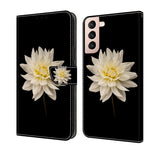 Custodia portafoglio in pelle TPU per Samsung Galaxy S21