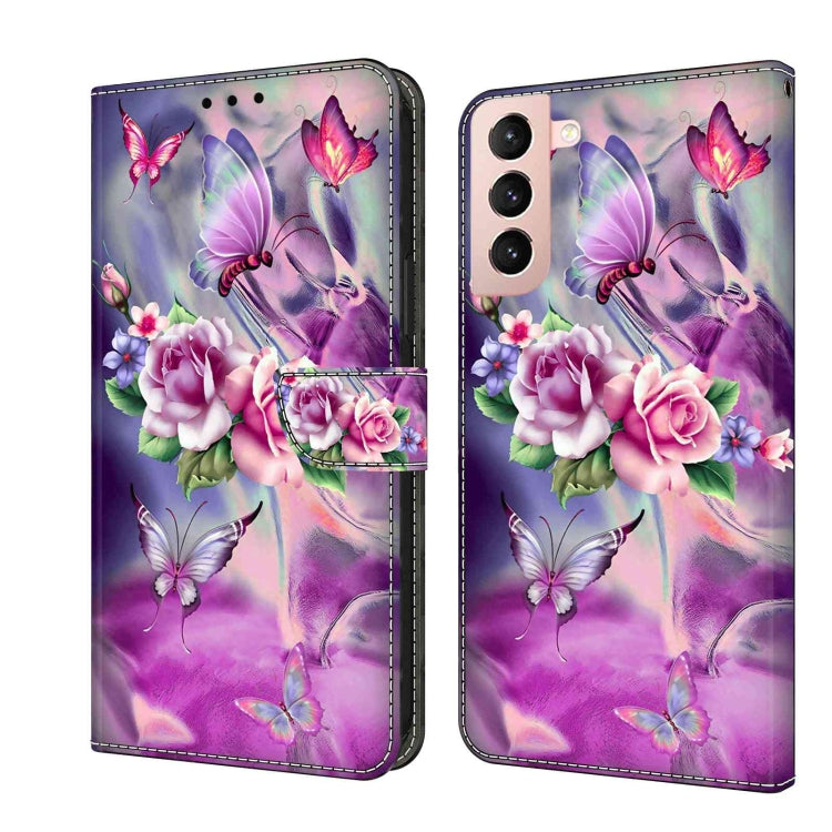 Custodia portafoglio in pelle TPU per Samsung Galaxy S21