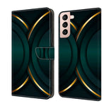 Custodia portafoglio in pelle TPU per Samsung Galaxy S21