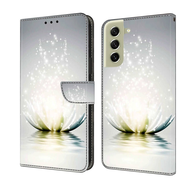 Custodia per telefono in pelle protettiva antiurto Crystal 3D, For Samsung Galaxy S21 FE 5G