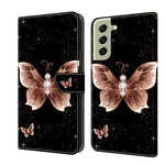 Custodia portafoglio in pelle per Samsung Galaxy S21 FE 5G