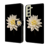 Custodia portafoglio in pelle per Samsung Galaxy S21 FE 5G