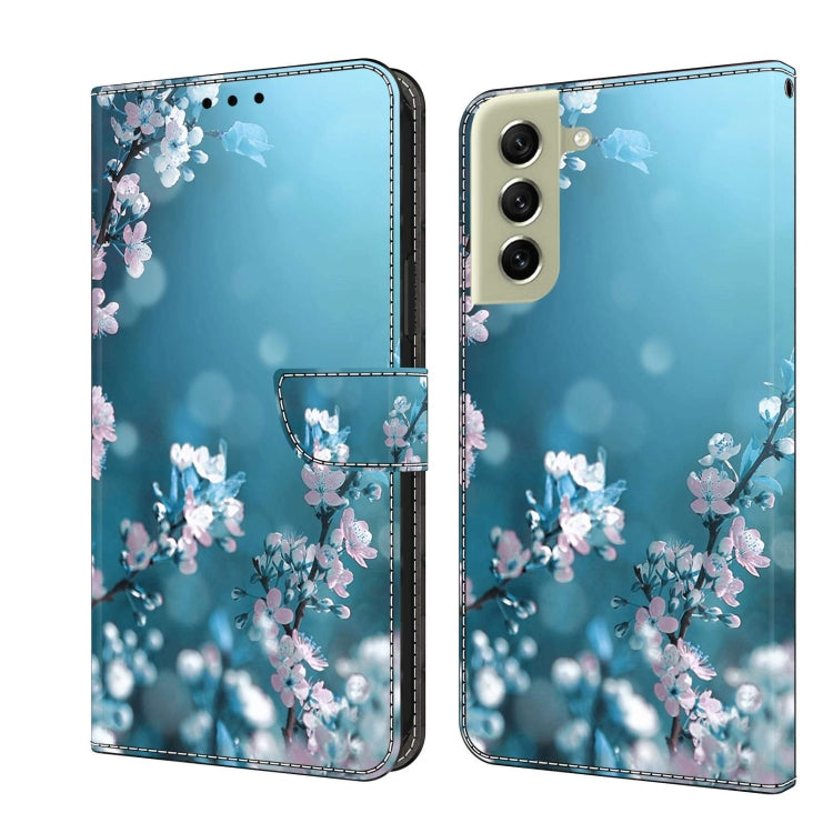 Custodia per telefono in pelle protettiva antiurto Crystal 3D, For Samsung Galaxy S21 FE 5G