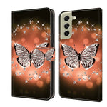 Custodia portafoglio in pelle per Samsung Galaxy S21 FE 5G