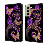 Custodia portafoglio in pelle per Samsung Galaxy S21 FE 5G