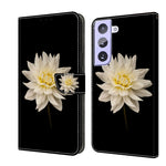 Custodia portafoglio in pelle per Samsung Galaxy S21+