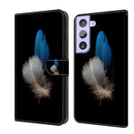 Custodia portafoglio in pelle per Samsung Galaxy S21+