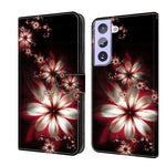 Custodia portafoglio in pelle per Samsung Galaxy S21+