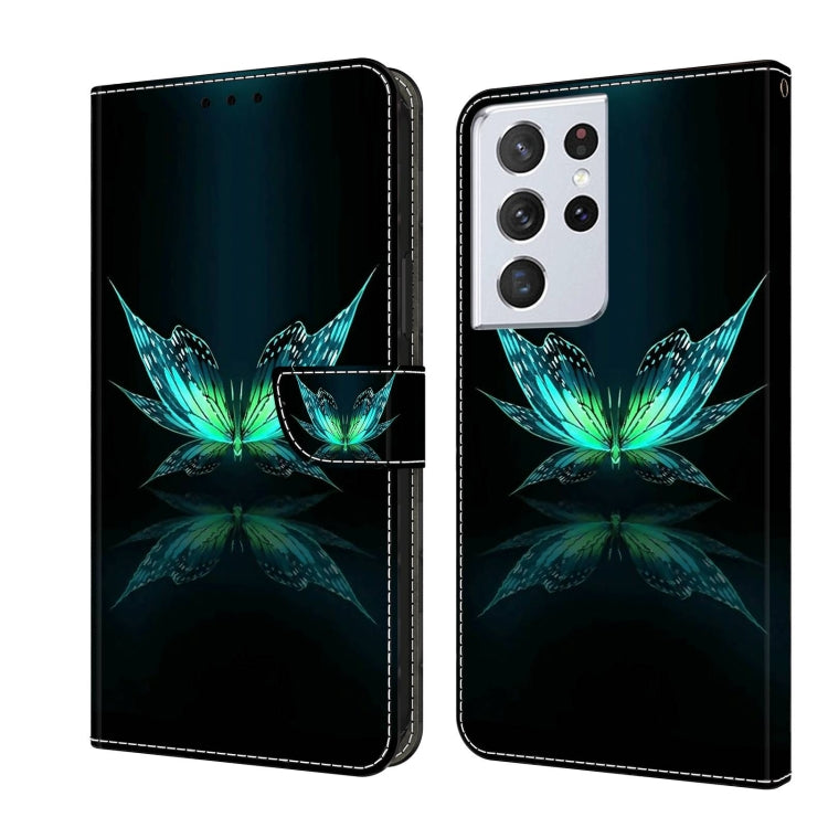 Custodia portafoglio in pelle TPU per Samsung Galaxy S21 Ultra