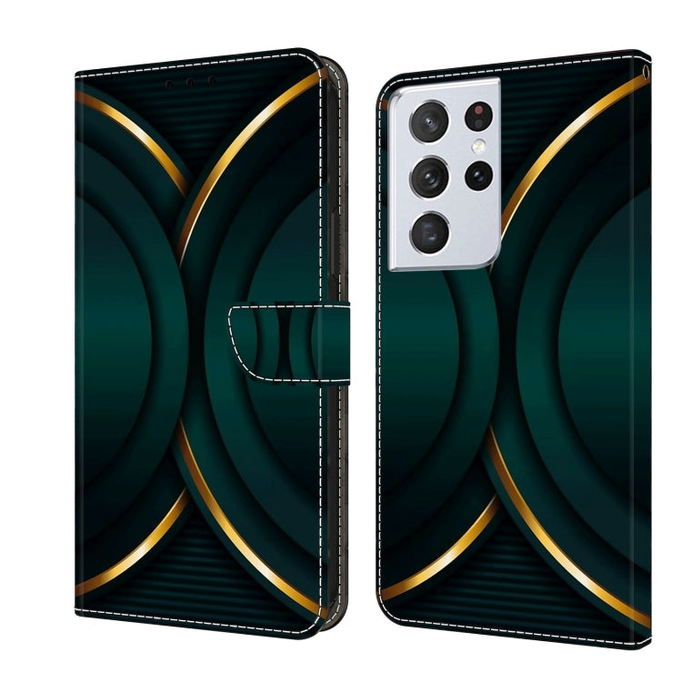Custodia portafoglio in pelle TPU per Samsung Galaxy S21 Ultra