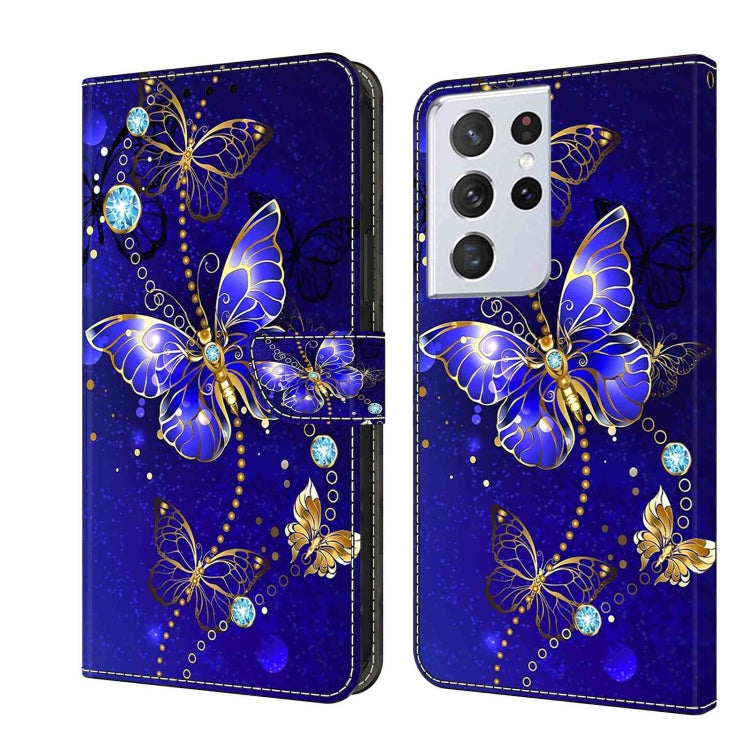 Custodia portafoglio in pelle TPU per Samsung Galaxy S21 Ultra
