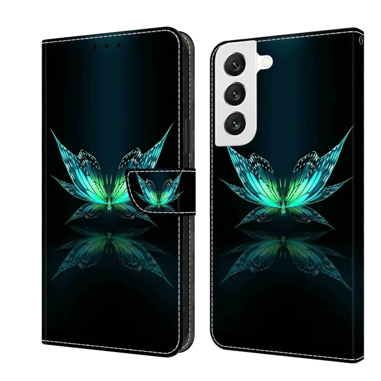 Custodia portafoglio in pelle per Samsung Galaxy S22