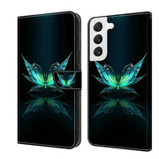 Custodia portafoglio in pelle per Samsung Galaxy S22