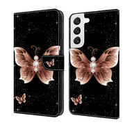 Custodia portafoglio in pelle per Samsung Galaxy S22